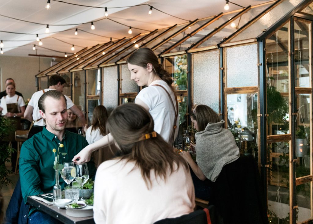danish design studio creates an indoor garden for a restaurant 3 1024x731 Danish Design Studio Creates an Indoor Garden For a Restaurant