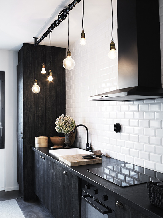 black kitchen Five Key Areas to Focus On Renovating Your Home