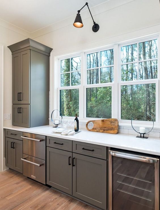 matte cabinets Our Favorite Kitchen Trends of 2019