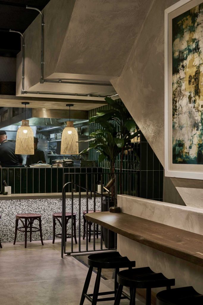 %name A modernist Sri Lankan restaurant by interior designer Annie Harrison