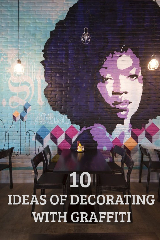 10 Ideas Of Decorating With Graffiti