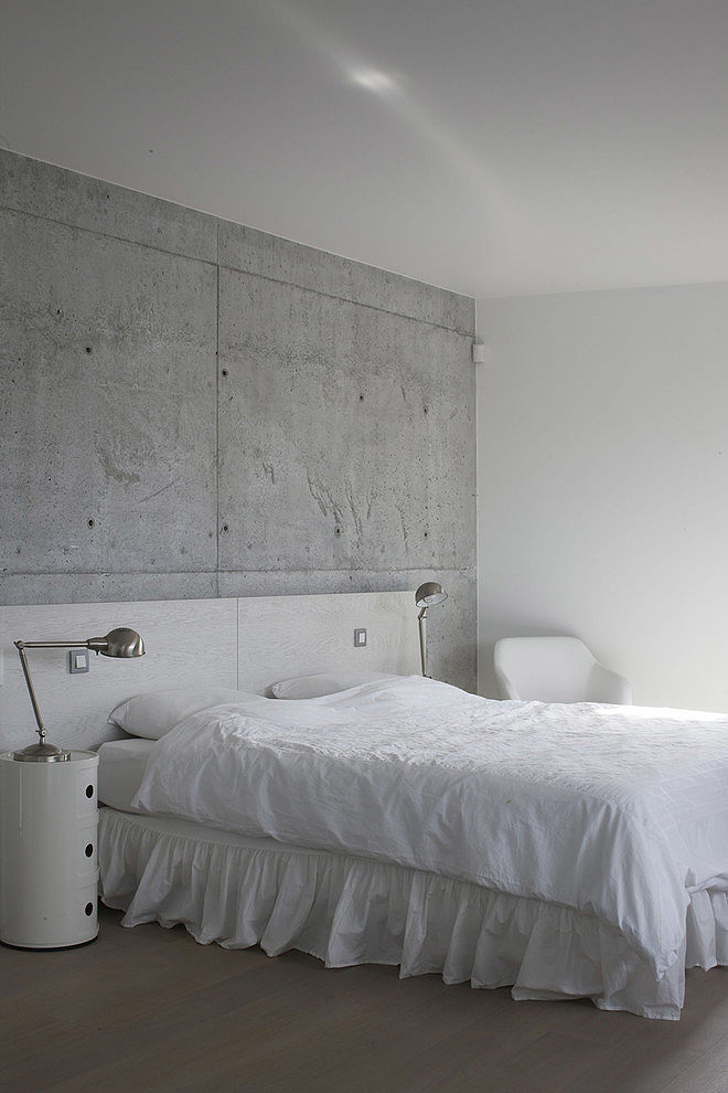 009 modern home guillaume da silva Modern minimalism in France