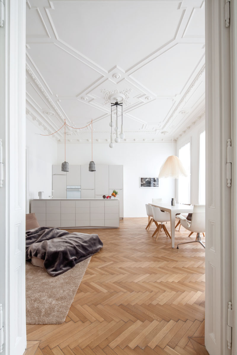 viennese apartment by studio destilat 9 Modern Renovation Of A Classic Apartment in Viennese