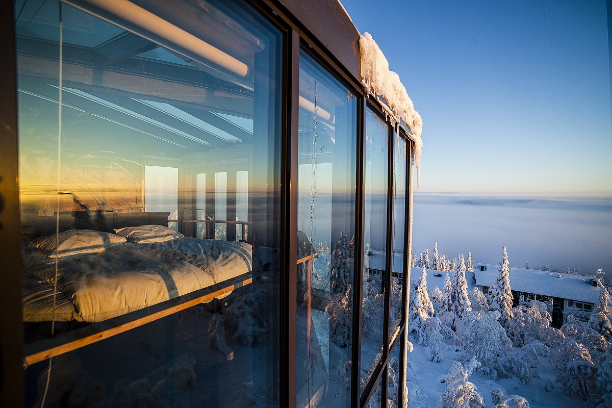 the eagles view suite finland 2 10 Most Amazing Treehouse Hotels From Which You Would Never Wish To Check Out