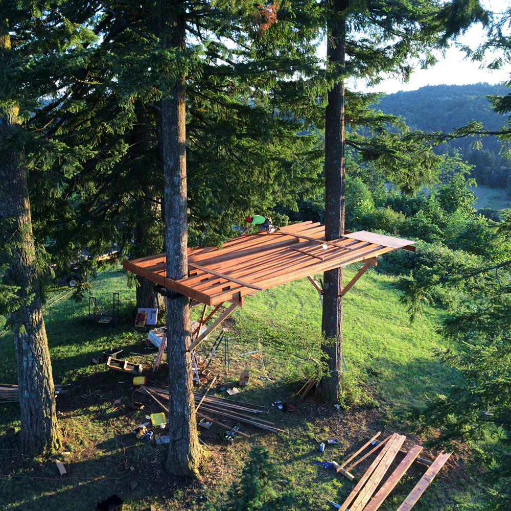 every childs dream perfect self built treehouse 10 Every Childs Dream   Perfect Self built Treehouse