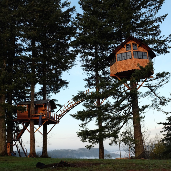 every childs dream perfect self built treehouse 3 Every Childs Dream   Perfect Self built Treehouse