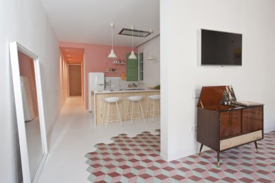 Colorful Apartment in Barcelona