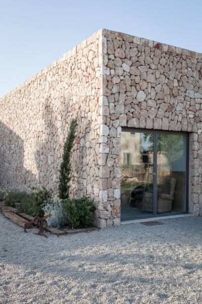 An Old Farmhouse Transformed Into An Art Studio And Gallery In Mallorca