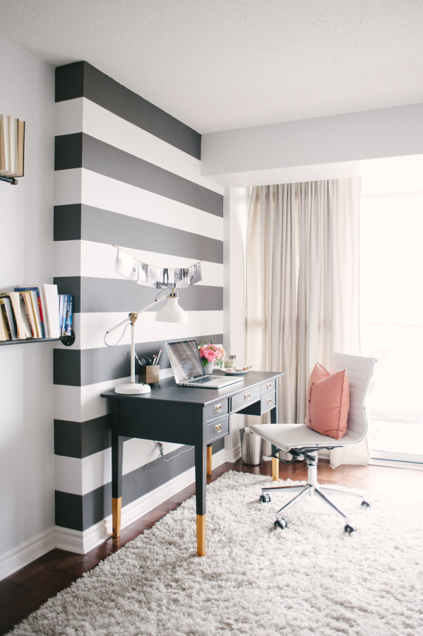 striped workplace Creating Inspiring Workspace
