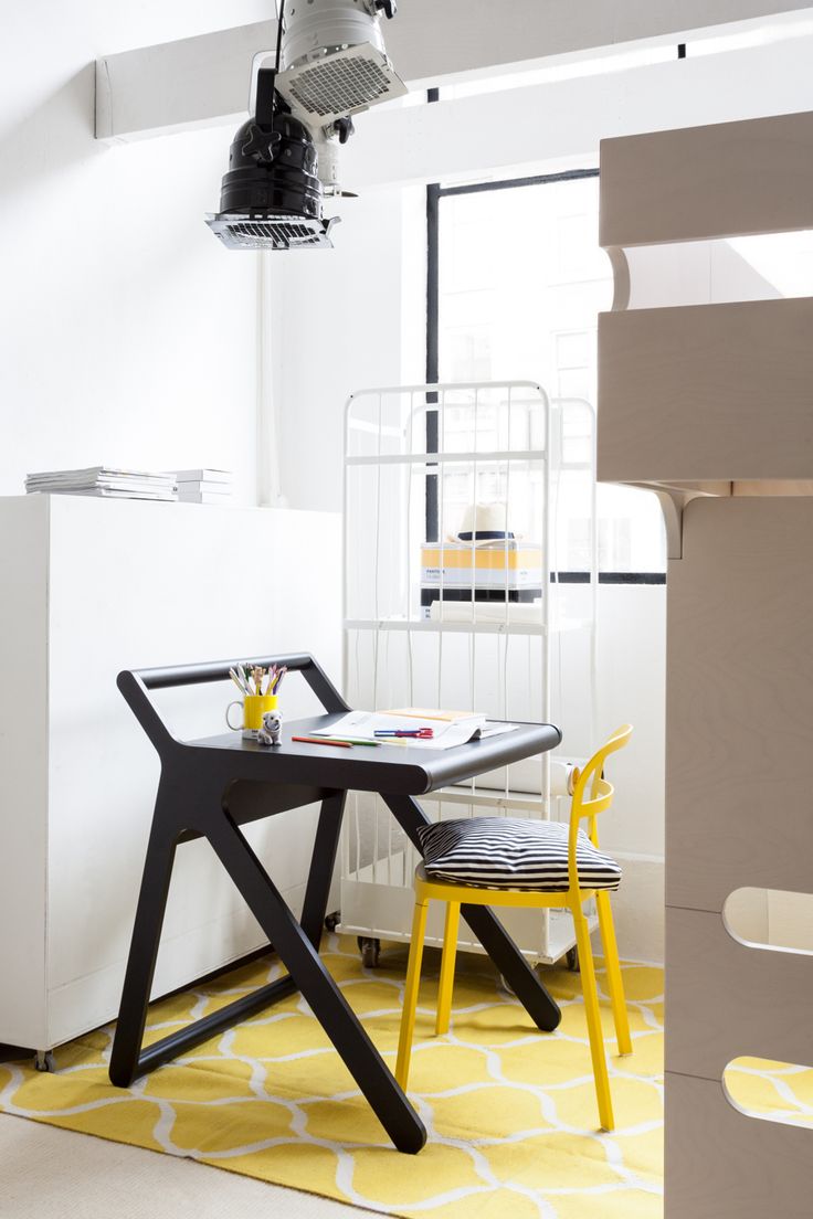 white black and yellow Creating Inspiring Workspace