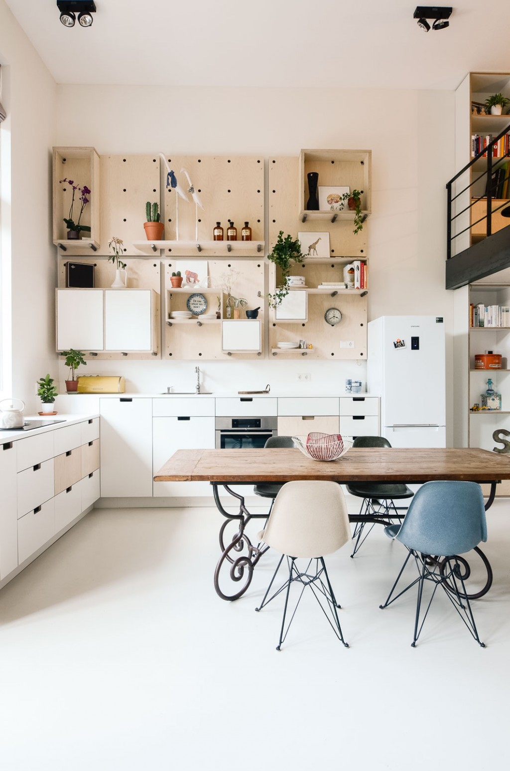 Old School Building Was Converted Into A New Apartment In Amsterdam