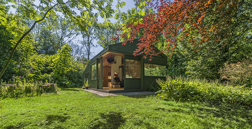 cc studio designed this hidden cabin in the park of amsterdam 2 CC Studio Designed This Hidden Cabin In The Noorderpark