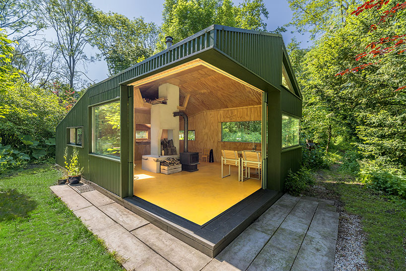 cc studio designed this hidden cabin in the park of amsterdam 3 CC Studio Designed This Hidden Cabin In The Noorderpark