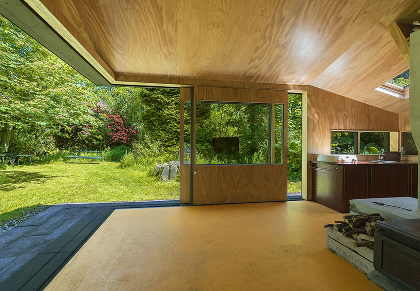 cc studio designed this hidden cabin in the park of amsterdam 5 CC Studio Designed This Hidden Cabin In The Noorderpark