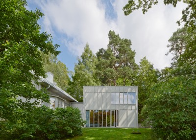 A Wooden Extension Was Built To The 19th Century Swedish Villa
