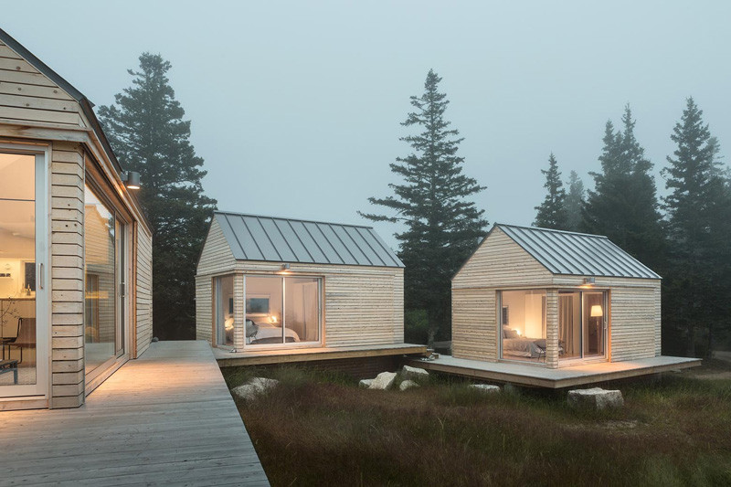 go logic designed three tiny cabins on an island of the coast 5 GO Logic Designed Three Tiny Cabins On An Island Of The Coast