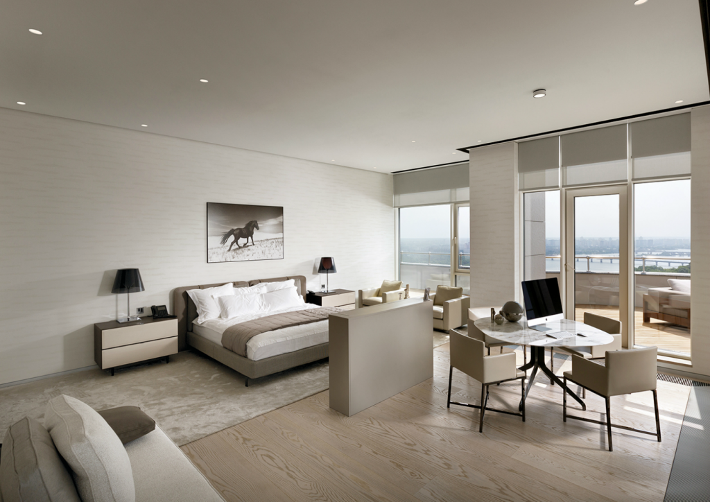 Curated visual reference: Curated Kiev Penthouse Apartment With Cathedral View Gallery View 42