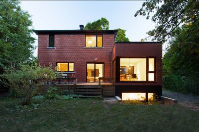 APPAREIL architecture modernizes a modest Post-War house into a spacious residence