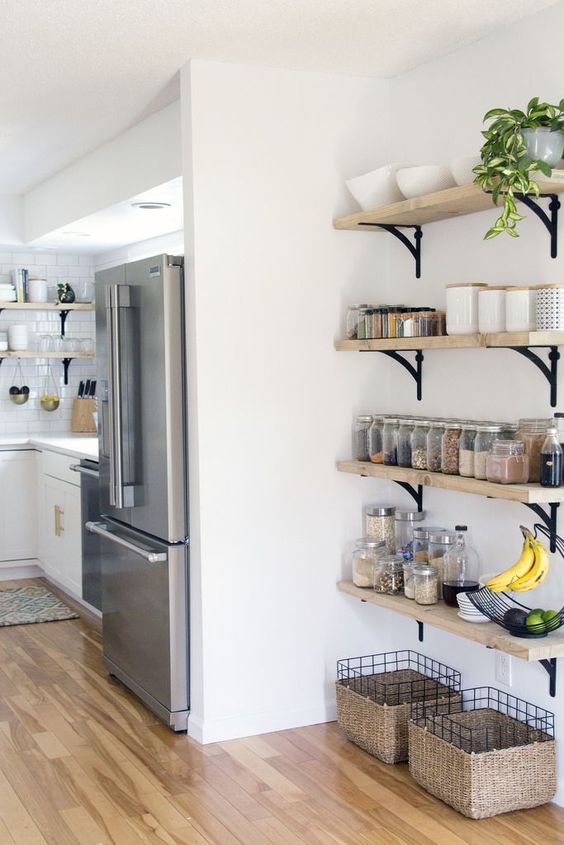 open storage in the kitchen The Perfect Cooking Space Has These 5 Elements