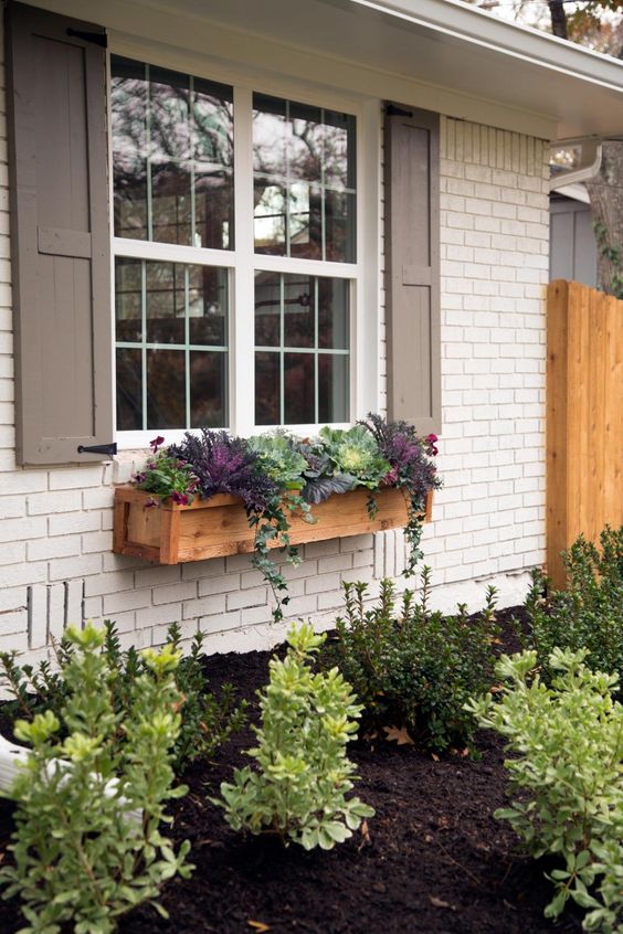 Curb appeal and window planter