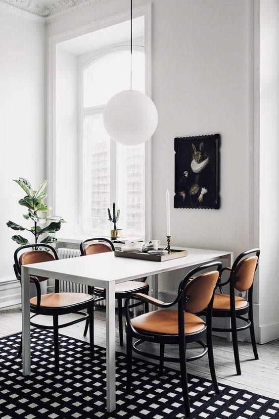 modern dining room How to Give Your Home a Modern Feel
