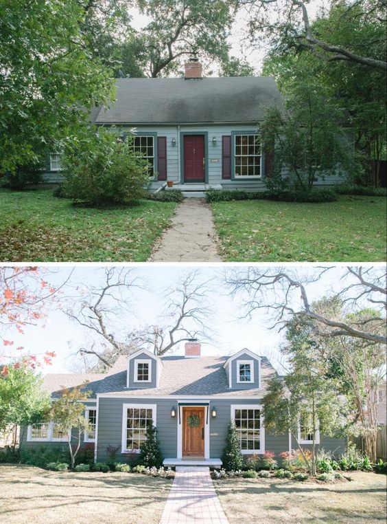 the baby blue house Three Tips For Moving To A Fixer Upper