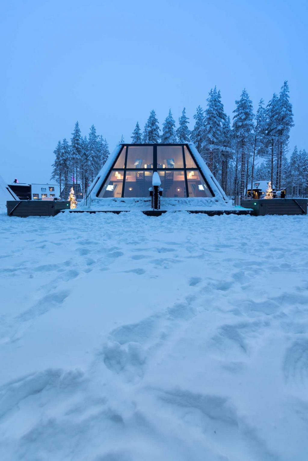 Glass Resort In Rovaniemi, Lapland By VOID Architecture