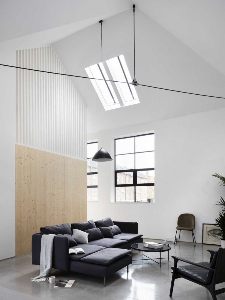 %name Dilapidated warehouse conversion into a light filled house