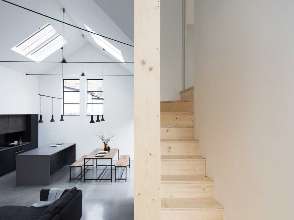 %name Dilapidated warehouse conversion into a light filled house