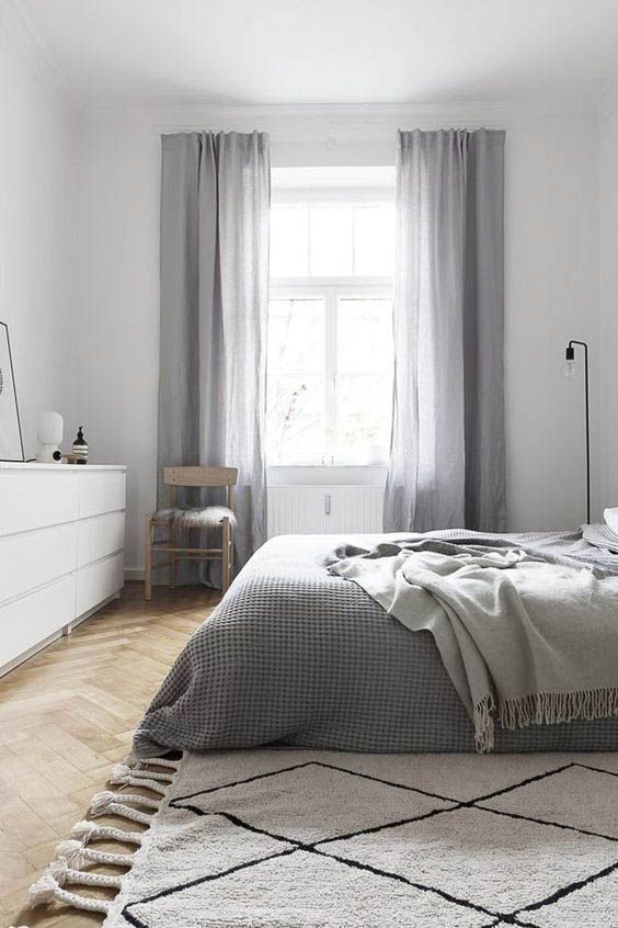 grey curtains Window Decor That Will Make Your Home More Glamorous