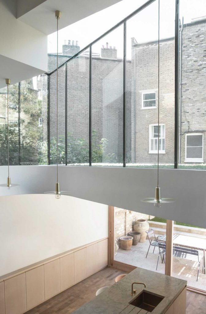 %name A mid terrace Victorian house reconfiguration to a dramatic vertical space