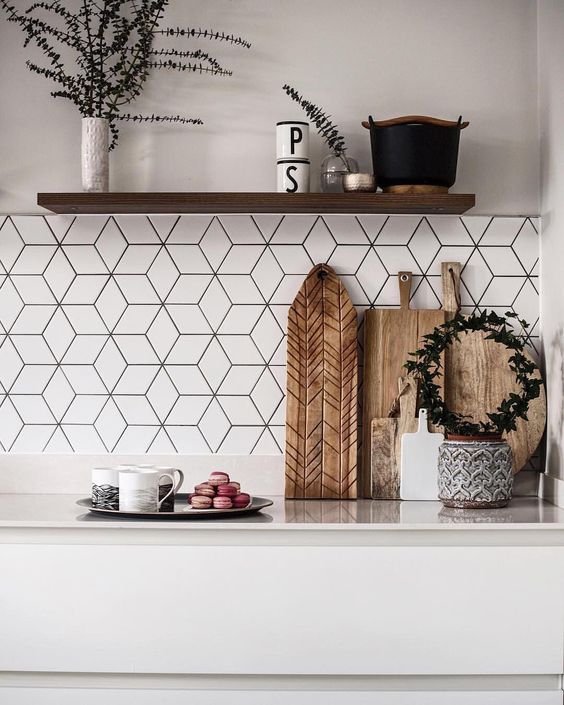 geometric tiles pattern Ride the Geometric Wave: The Latest Home Design Trend