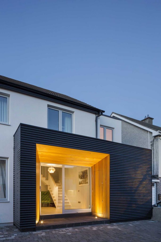 %name Renovation and extension of a 1970s semidetached house