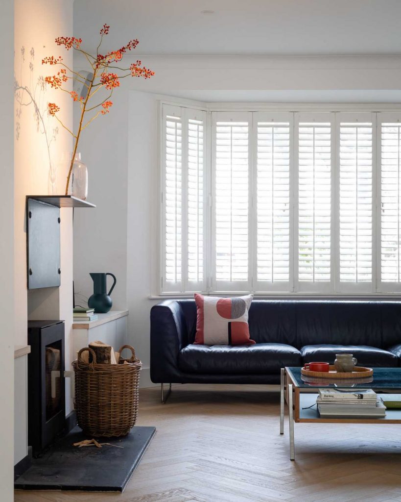 White window shutters