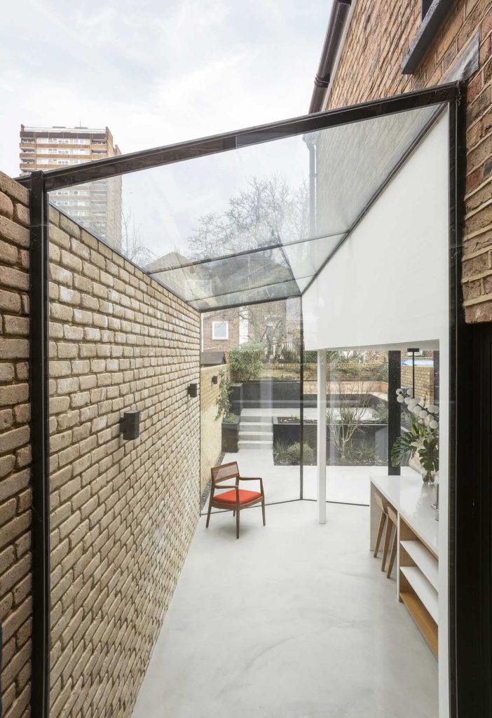%name Structural Glass Prism Was Added to this Townhouse in London