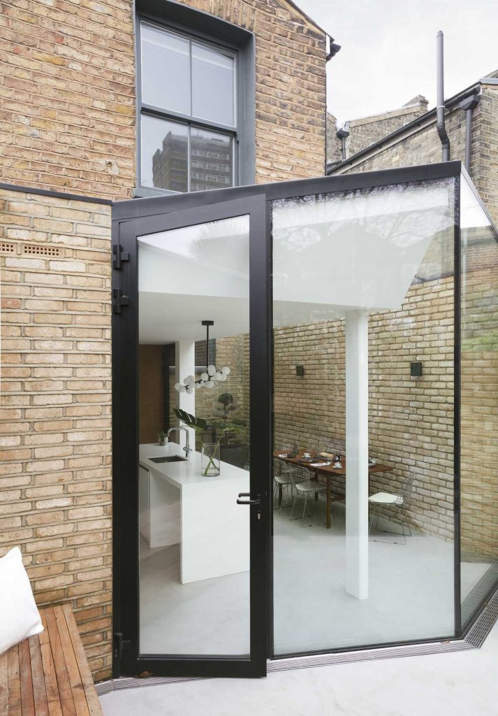 %name Structural Glass Prism Was Added to this Townhouse in London
