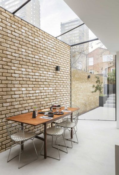 Structural Glass Prism Was Added to this Townhouse in London