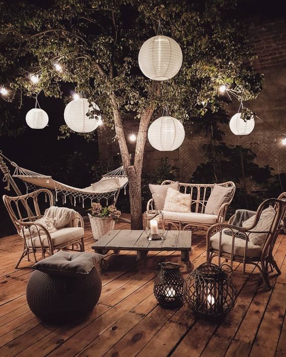 cozy outside space How to Create A Thrilling Outdoor Space