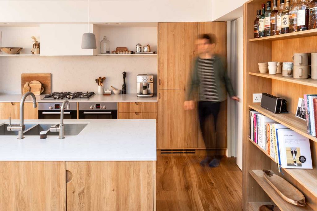 Kitchen and Shelves