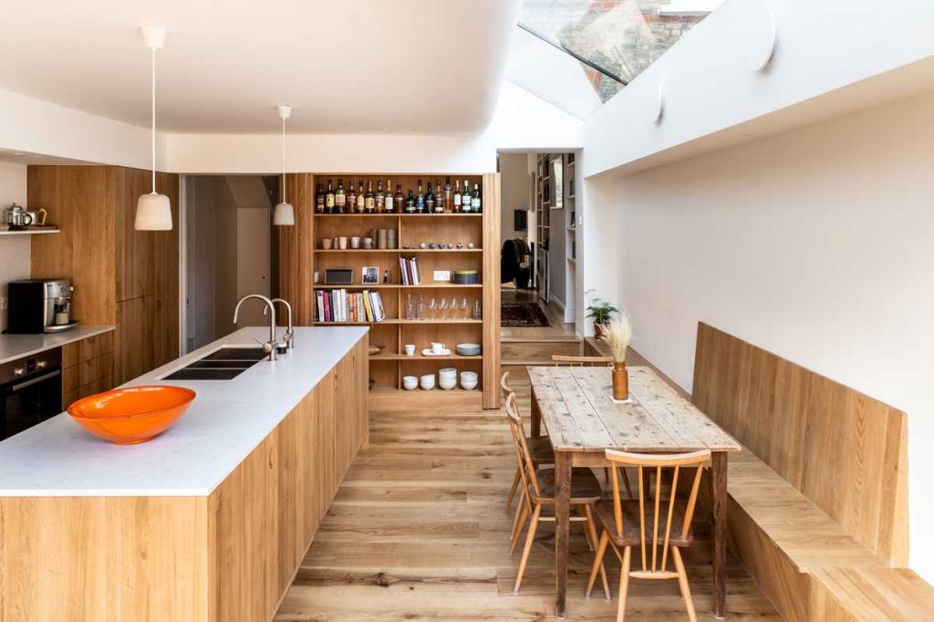 %name A Spacious Kitchen Side Extension by Bradley Van Der Straeten Architects