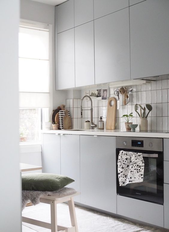 clean and minimalist kitchen Tips for Improving Your House   Including Double Glazing Windows