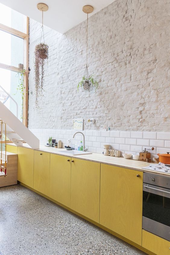 yellow plywood cabinets The Psychology Behind Interior Colors: How To Pick the Perfect Shade?