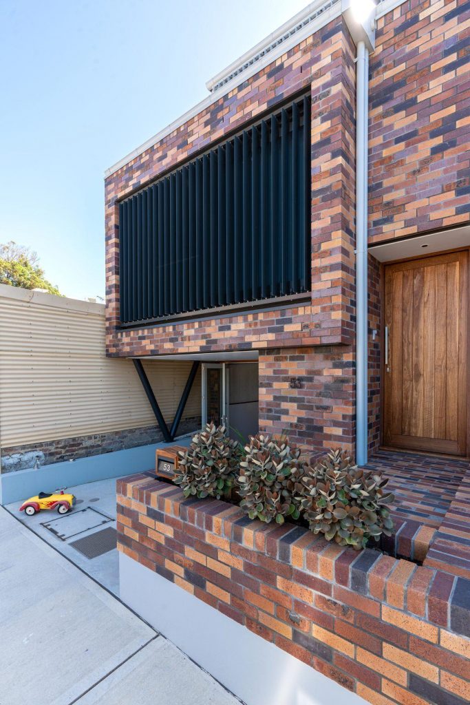 %name A house with a creative brick pattern by Kreis Grennan Architecture