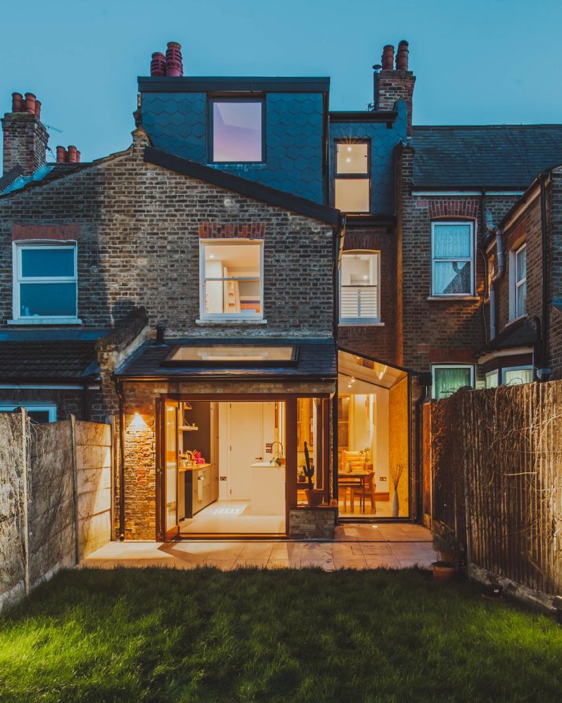 %name A mid terrace family home renovation and extension in Hackney