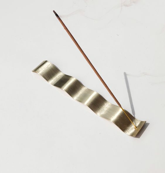 golden brass wave Incense holder: 50+ Best Holders You Can Get Right Now