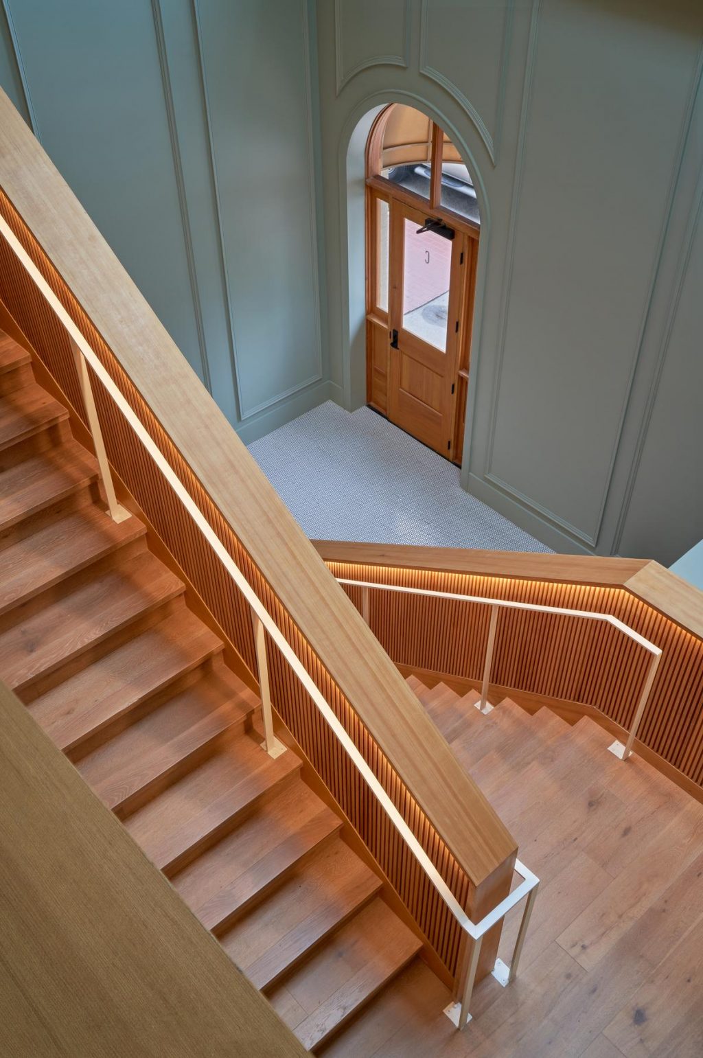 A renovation of a 1880’s office building lobby by MAGIC architecture