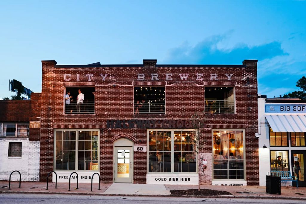 century old brick building 1024x683 Craft Brewery Built in a Century old Brick Building