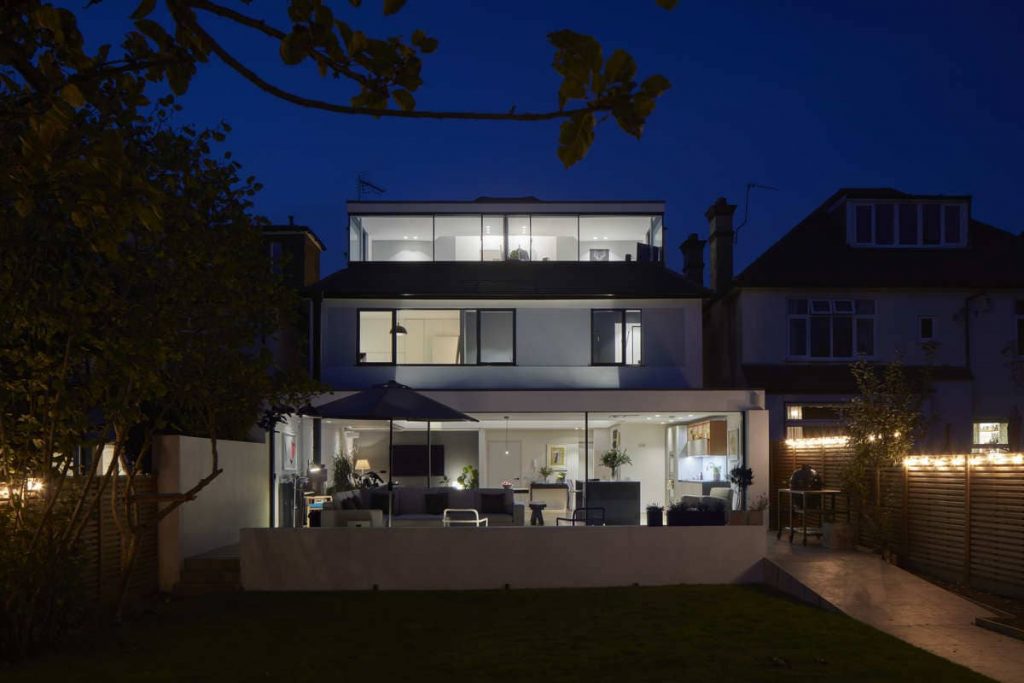 night view 1024x683 An Accessible House Designed By COX Architects