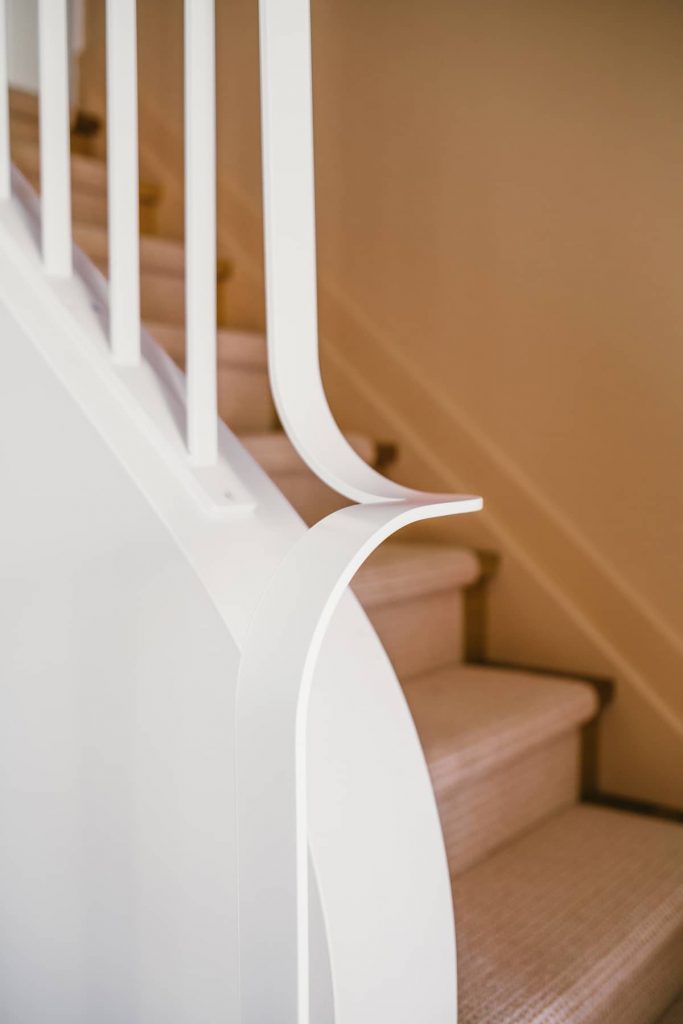 railing detail 683x1024 A Contemporary Renovation of a House in the West End of Toronto