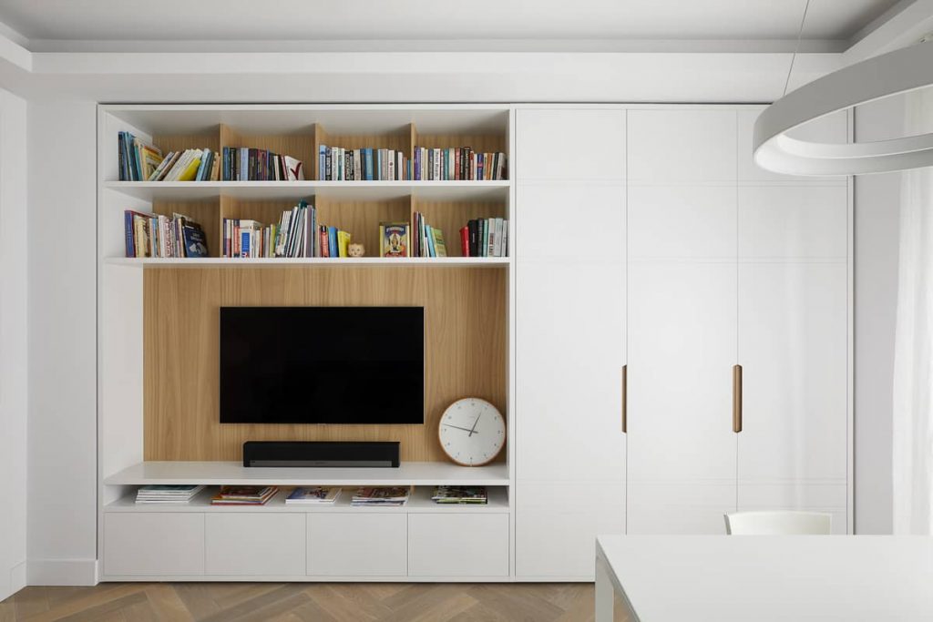 ample storage 1024x683 An Airy Living Space in London by Patalab Architecture